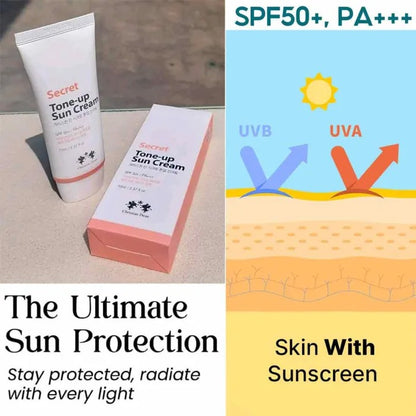 Christian Dean Secret Tone-up Sun Cream SPF50+/PA++ 70ml